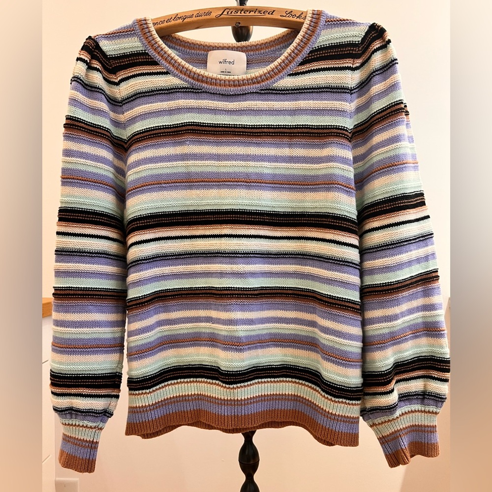 Wilfred Multicolor Striped Sweater
